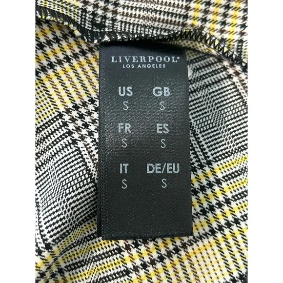 Liverpool Los Angeles Plaid Blazer Jacket Women Size S Open Single Breasted‎ - Picture 5 of 8